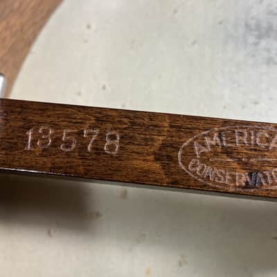 Lyons & Healy- American Conservatory Tenor Banjo, with OHSC, 1900's image 6