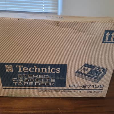 Technics RS-271US Vintage Stereo Cassette Deck w/ VU Meters, Original Box & Manual – Near Mint Fully Tested image 22
