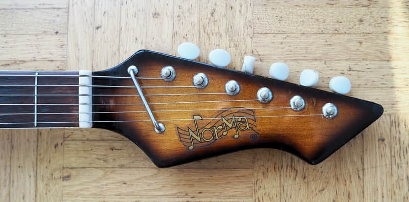 VIDEO! RARE: Norma (Teisco Gen Gakki) EG-400 guitar ~1969 made in