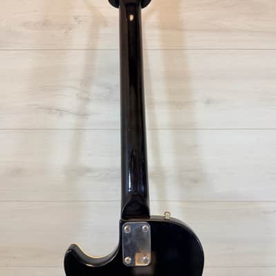 Global Single Cut Electric Guitar Black MIJ Lawsuit Era Style 1970's image 9