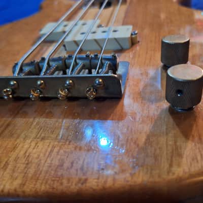 HONDO II Designer Series SD Curlee-Bass HONDO II Designer Series 1977-1979 - Natural image 4