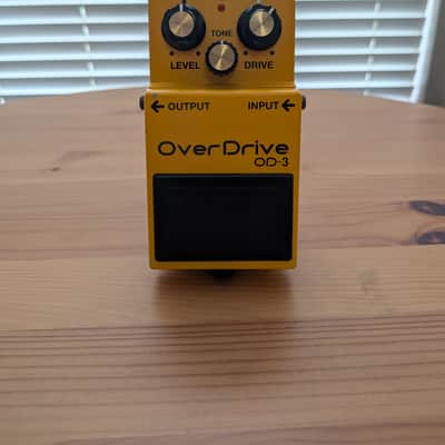 Boss OD-3 OverDrive (Silver Label) 1997 - Present - Yellow image 2