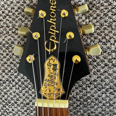 Epiphone Joe Bonamassa Signature '58 "Amos" Korina Flying V 2018 - 2019 - Korina image 7