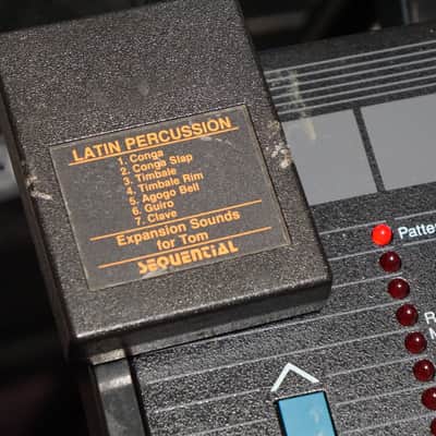 Sequential TOM 4-Voice Drum Machine 1985 - Black image 8