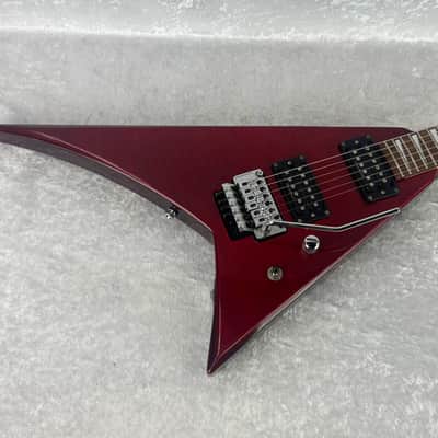 Jackson Rhoads RX10D electric guitar in transparent red finish w/ case image 1