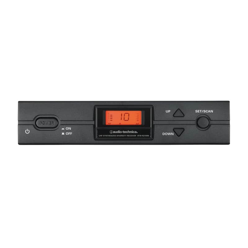 Audio-Technica ATW-R2100C Wireless Receiver, I Band 487.125-506.5 MHz, ATW-R2100CI image 1