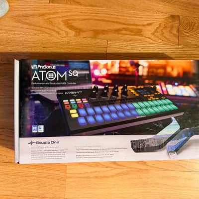 PreSonus Atom SQ MIDI Keyboard Controller 2020 - Black image 2