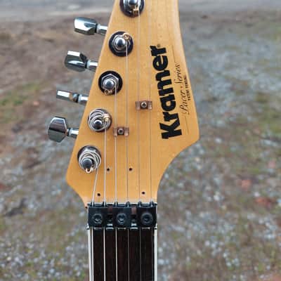 Kramer American Pacer Deluxe 1984 Heyday Beak Headstock Gotoh Tremolo upgrade Brass Block USA image 8