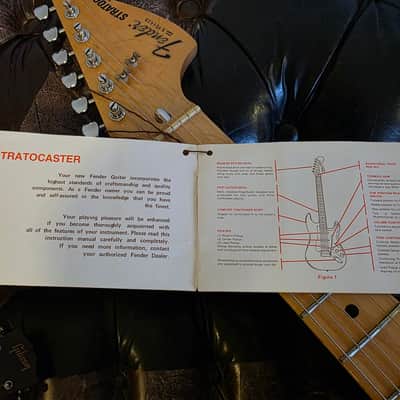 Fender Stratocaster 1979 ONE OWNER - Original Hang Tag! Red Ash Body Vintage 70s American Strat image 23