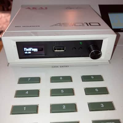 USB HxC Floppy Drive Emulator for Akai ASQ-10 plus 100's of disks & OLED Display ASQ10 16gb USB Drive image 2
