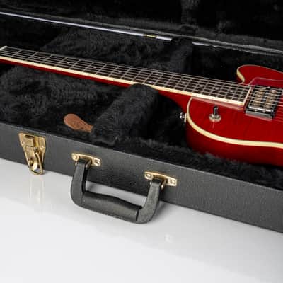 USED 2000 DeArmond M-72 Bluesbird - Red with Hardshell Case image 19