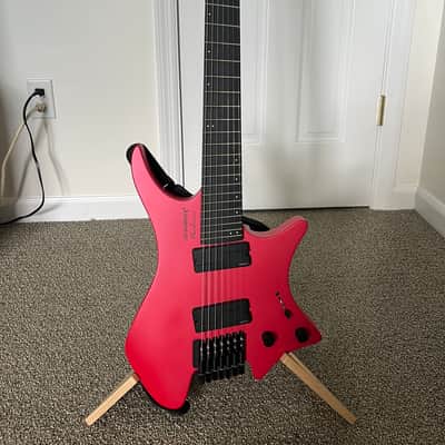 Strandberg Boden Metal NX 7 - Blood Red w/ Case, Strap and Stand image 1