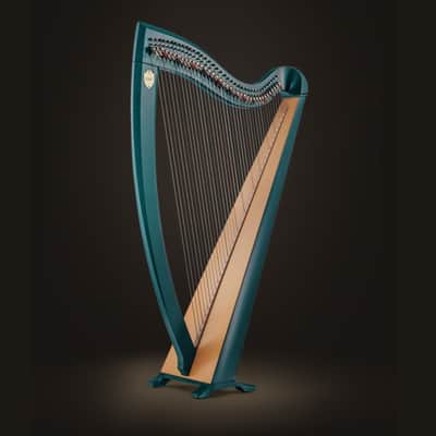 David Kortier Professional Model Lever Harp 36 Strings w/ Case