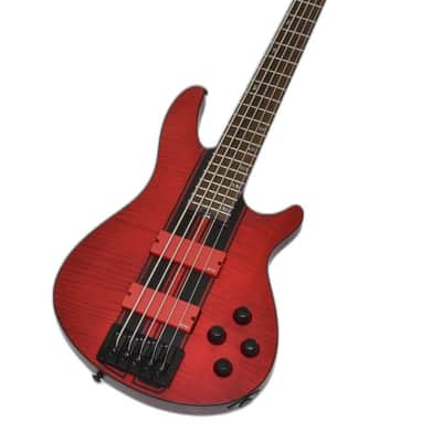 Schecter C-5 GT Bass Satin Trans Red B-Stock 0711 image 2