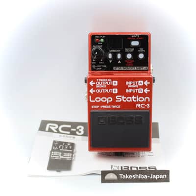 Boss RC-3 Loop Station Looper Phrase Recorder Pedal G5J9331 image 1
