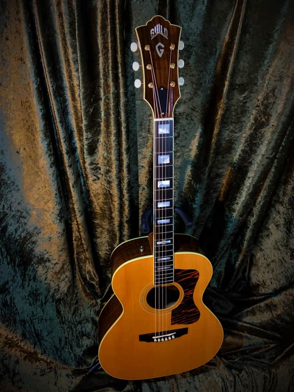 Guild F47R Highly Figured Rosewood with Guild Special Reserve GSR Appointments 2007 Tacoma Built image 1