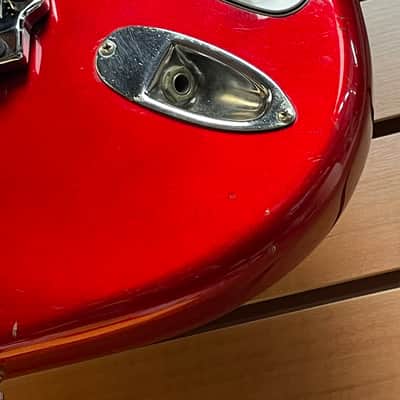 Fender Standard Stratocaster with S1 Tremolo with Maple Fretboard in Candy Apple Red w/OHSC image 7