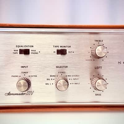 🎶✨ H.H. Scott 222D/222-D Tube Integrated Amplifier w/ Wood Case — Serviced EL84 / 7189 Vintage Hi-Fi image 7