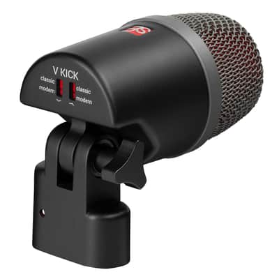 sE Electronics SE V-KICK Dynamic Supercardioid Drum Microphone for Bass (Kick) Drum image 4