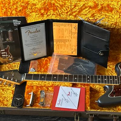 2022 Fender Jazzmaster 1966 Charcoal Frost Custom Shop Closet Classic Light Relic image 14