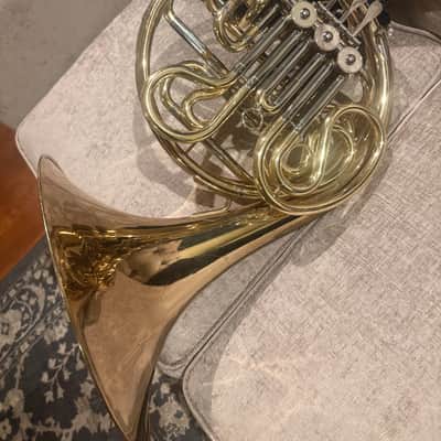 Yamaha YHR-561 Full Double French Horn 1980s - Brass image 4