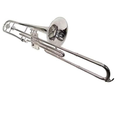 Schiller Studio Pro Valve Trombone Silver Plated Bb image 4