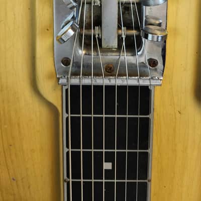Fender Vintage Custom T-8 Triple-Neck Lap Steel, 1952, Blonde, Pre-Stringmaster, w/Case, RARE image 15