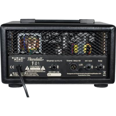 Randall RD1H Diavlo Series Single Channel 1 Watt Tube Guitar Amplifier Head - (B-Stock) image 3