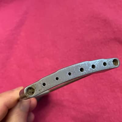 vintage 1954 Gibson archtop tailpiece for es-125 L7 150 1956 1957 image 11