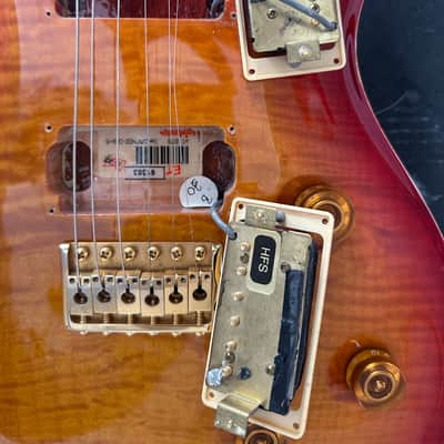 2001 PRS Custom 24 10 Top (Birds & Gold Hardware)- Cherry Sunburst w/ OHSC image 20
