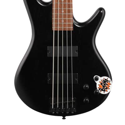 Ibanez GSR205 Gio 5 String Electric Bass Guitar Weathered Black image 3