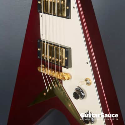 Gibson Flying V Custom Shop 2009 - Burgundy Metallic (Cod.1796UG) image 9