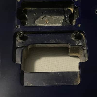 1989-91 Japan Charvel 375 Deluxe Blue Flame Maple Guitar Body Floyd Ready image 4