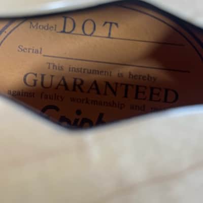 Epiphone DOT Semi-Hollow Body Electric Guitar image 21