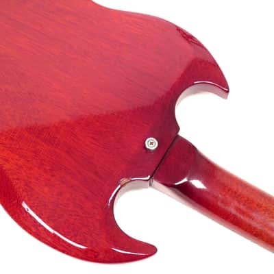 1961 Gibson EB-3 - Cherry Finish - First Year Example - Original Black Pebble Case image 11