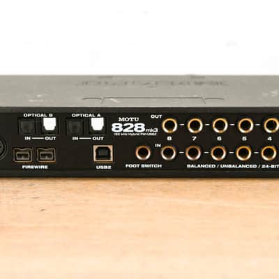 MOTU 828mk3 Hybrid FireWire Audio Interface CG0133B image 7