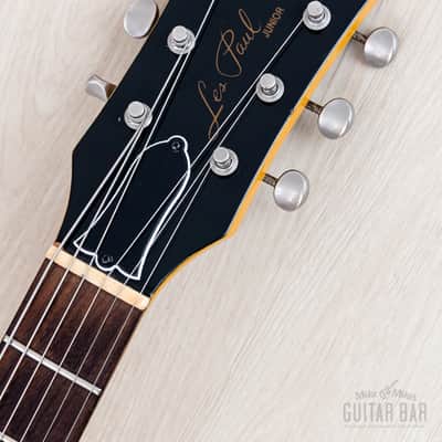 1996 Orville Les Paul Junior Double Cut LPJ-D65 TV Yellow w/ Bigsby B7, Gibson-Licensed Japan image 4