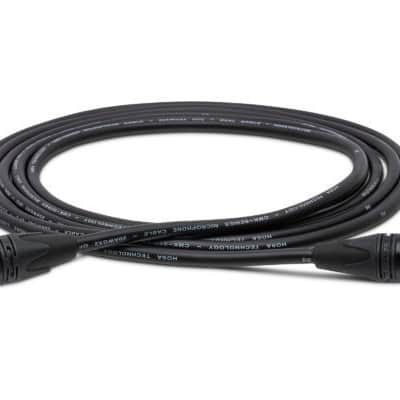Hosa CMK-010AU Edge Microphone Cable Neutrik XLR3F to XLR3M 10ft image 3