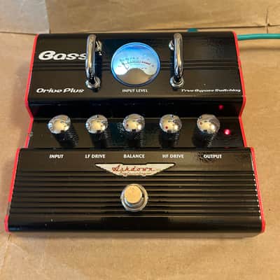 Ashdown Drive Plus Bass Distortion Pedal 2010s - Black&Red in Excellent Condition image 8