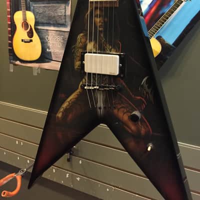 BC Rich Limited Edition Body Art Collection JR V Electric Guitar w/ EMG + Case image 4