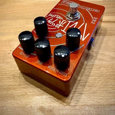 Catalinbread Belle Epoch Japanese Red Sparkle Limited edition 2015 / preamp / overdrive and boost / tape delay / Echoplex sim image 8