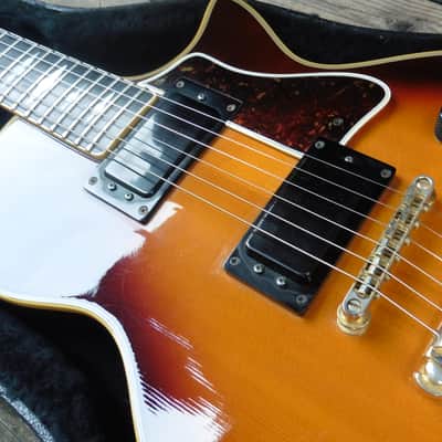 Guild Nightbird GG 1986 Rare Sunburst w OHSC--all original--w Kent Armstrong pups image 2