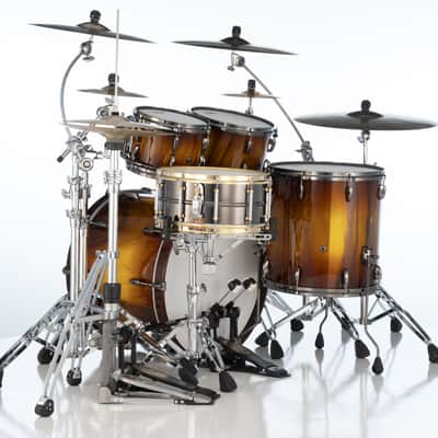 Pearl Exotic Masters Maple Gum Limited Edition | ONLY 20 | Drums 22x16_16x16_12x8_10x7 Shells Pack | Authorized Dealer image 2