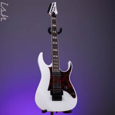 Ibanez Prestige RG653DX White Flat Electric Guitar image 2