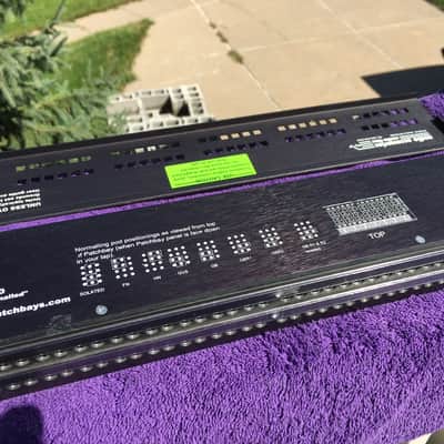 Audio Accessories 96 point Mini-Shorti Quickswitch patchbay 2X48X1RU image 3