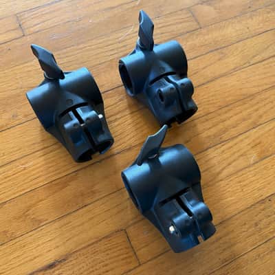 3 Roland UNBREAKABLE V Drum Rack Clamp Arm Bar Mounts T Clamps 1.5" image 2