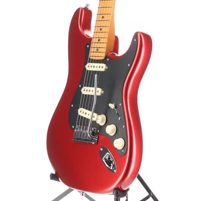 Fender Certified Pre-Owned American Ultra II Stratocaster, Maple Fingerboard, Sinister Red (L4) (34998) image 4