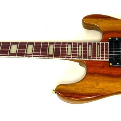 Hot rod, custom stratocaster style guitar, figured padauk/roasted ash, SD SLUG pickups image 9
