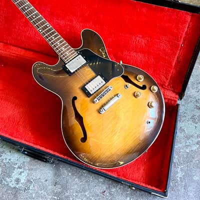 Fernandes FSA-80 c 1980’s - Sunburst original vintage MIJ Japan es-335 image 2