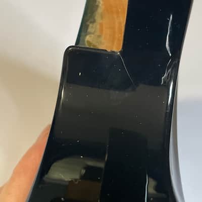 2000's Made in Japan Jackson DK2 Dinky Blue Flame Guitar Body Floyd Ready image 23
